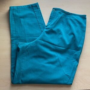 Vintage teal pants